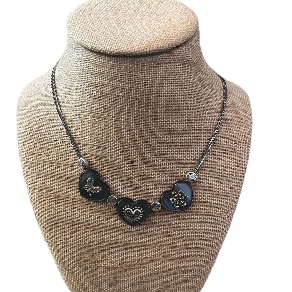 BRIGHTON THREE HEART NECKLACE